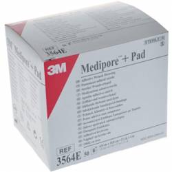 MEDIPORE + PAD (MICRODON WOUND DRESSING) 6 x 10 cm
