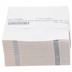 PAPER ECG ZIG-ZAG SCHILLER AT-101/LCM 70 x 80 mm