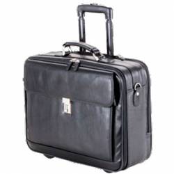 MOBILO BLACK LEATHER (9350) 47 x 16 x 38 H cm