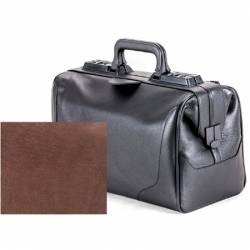 RUSTICANA brown leather (9051) + front pocket 38 x 21 x 27H cm