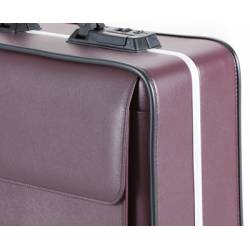 PERFEKT leather bordeaux ( 1163 ) 43 x 16 H x 33 cm