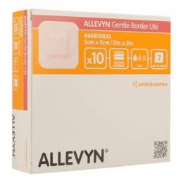 ALLEVYN GENTLE BORDER LITE 5 cm x 5 cm