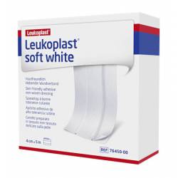LEUKOPLAST SOFT WHITE 4 cm x 5 m