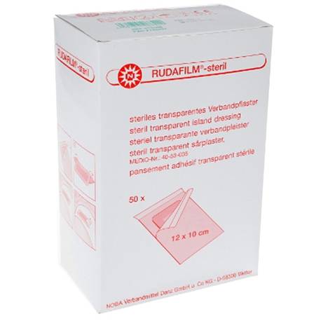 RUDAFILM - stérile(genre opsite post-op) NOBA 12 x 10 cm