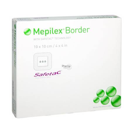 MEPILEX BORDER FLEX 10 x 10 cm