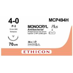 MONOCRYL PLUS 4/0 FS-3 MCP494H 70CM
