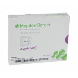 MEPILEX BORDER - stérile 7.5 x 7.5 cm