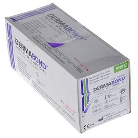 DERMABOND AMPOULE adhesive tissue 0,5 ml AHV 12