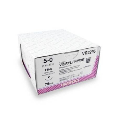 VICRYL RAPID 5/0 VR 2296 75 cm 16 mm 3/8