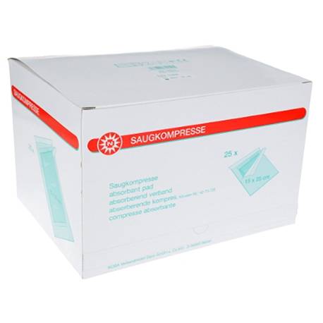 ABSORBENT PAD sterile NOBA 15 x 25 cm