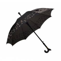 CANNE BRUN + PARAPLUIE BRUN N 13 80-84.5 cm max 100 kg