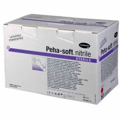 HANDSCHOENEN PEHA-SOFT NITRIL STERIEL MEDIUM