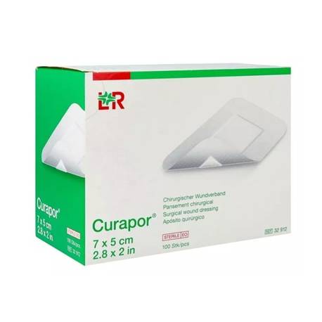 CURAPOR - steril - not transparant 7 x 5 cm