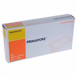 PRIMAPORE - stérile 20,0 cm x 10,0 cm