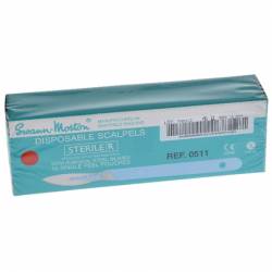 BISTOURI VOLLEDIG met plastiek handvat Swann Morton Nr 24 (0511)