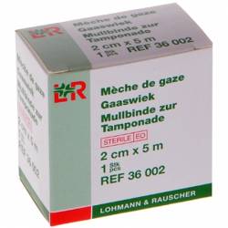MECHES - stérile 2 cm x 5 m