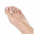 PODO 36 TOE SEPARATORS HALF MOON + SILVER SMALL (size 32-36)