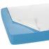 MATRASBESCHERMER 3031 FROTTE+PVC GEZOOMD WIT 75 X 100 CM