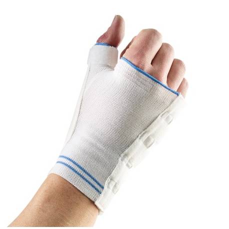 HAND WRIST BRACE 105 + THUMB WHITE 2 16,0 - 19,0 CM