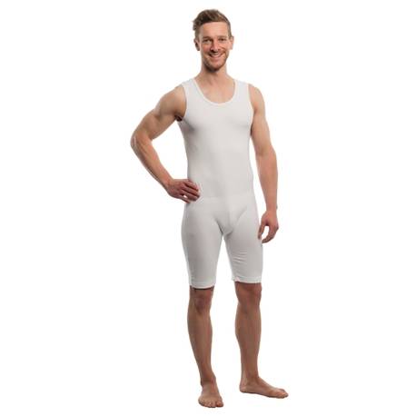 BODY 4698 - WITHOUT ARMS+ZIPPER, WHITE SMALL (65 - 90 CM)