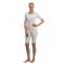 BODY 4697 - SHORT SLEEVES, WHITE XXLARGE (100 - 130 CM)
