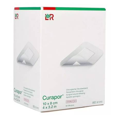 CURAPOR STERIEL niet transparant 8 x 10 cm
