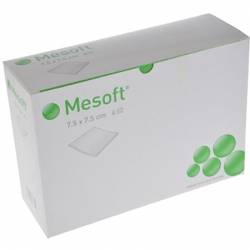 MESOFT non woven kompressen 7,5 x 7,5 cm