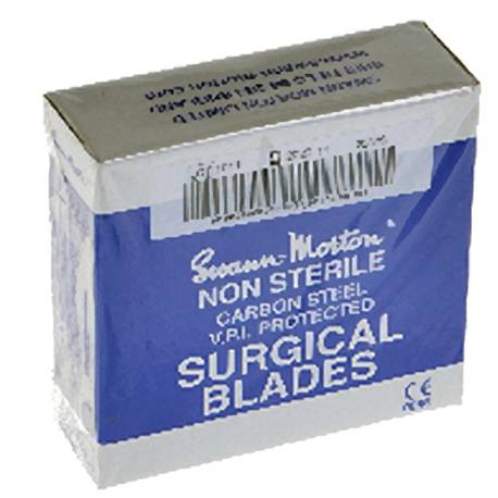 LAMES DE BISTOURI non stérile Swann Morton Nr 15 (0105)