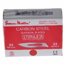 SCALPELS BISTOURI sterile Swann Morton Nr 23 (0210)
