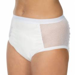 SLIP 1215 000 PU LATERAL COTTON GAUZE WHITE 32 (CIRCONF. 84 CM)