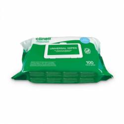 CLINELL cahw HANDWIPES BOX 100 pieses