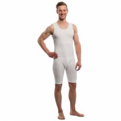 BODY 4698 - WITHOUT ARMS+ZIPPER, WHITE XXLARGE (100 -130 CM)
