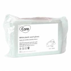 WASHANDJES - gemoltoneerd/geplastificeerd geplast.binnenzijde