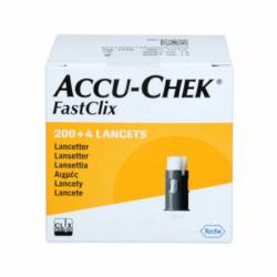 LANCETTEN ACCU-CHEK FASTCLIX ( 204 p )