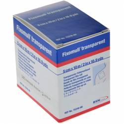 FIXOMULL transparant op rol 5 cm x 10 m
