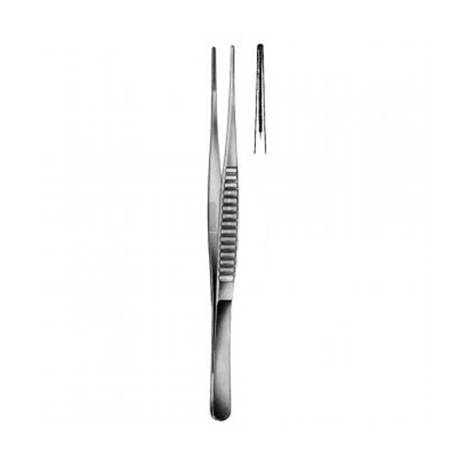 PINCE ATRAUMATIQUE, DROITE 2mm 16 cm