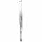 SURGICAL FORECEPS 1X2 TEEHT 11.5 CM