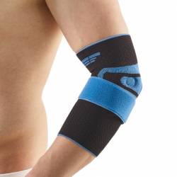 BOTA ORTHO ELBOW 820 +SILICONE +VELCRO NOIR 2 22 cm