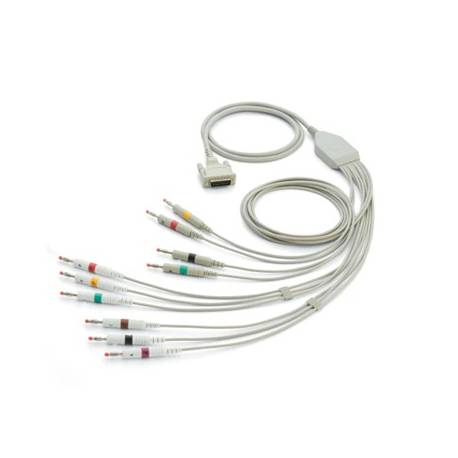 WELCH ALLYN 10-LEAD 1.5M CABLE,IEC,BANANA,CP50/150