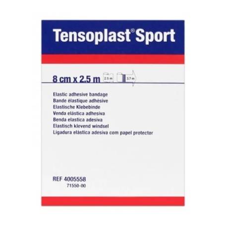 TENSOPLAST SPORT 8 cm x 3.7 m (2.5 m)