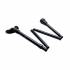 WALKING STICK N10 PLIABLE QUATTRO BLACK ANAT. RIGHT 83/90 cm 100 kg 