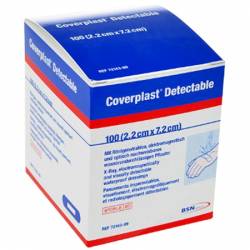 LEUKOPLAST DETECTABLE 2.2 x 7.2 cm