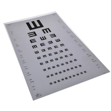 ECHELLE OPTOMETRIQUE MODELE E ARMAIGNAC