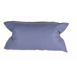 CUSHION RESQ-PILLOW+CLOSURE BLUE 55 x 30 cm