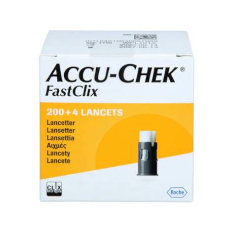 LANCETTES ACCU-CHEK FASTCLIX ( 204p )