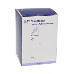 LANCETTES MICROTAINER 30 G ( 200 )