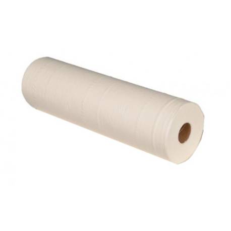 PAPIER ONDERZOEKSTAFEL 60 cm x 145 m 2-laagx5 rollen diam14.5cm