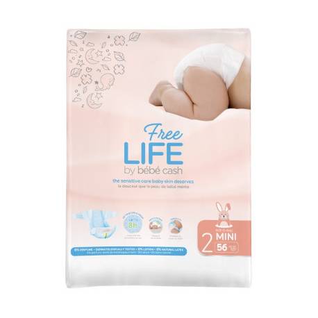BEBECASH FREELIFE MINI 3-6 kg ( 2 x 56 )
