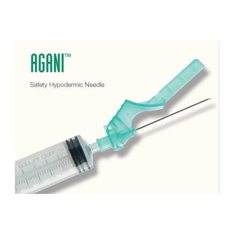 TERUMO AGANI SAFETY hypodermic 25 G x 1 ORANGE 0.50 x 16mm 8*100pcs