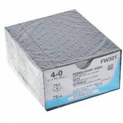 MERSILK 4/0 FW 501 16 mm 75 cm